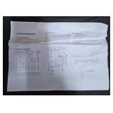 Acrylic Bar Cart Kit Five-Step Assembly