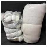 White Breathable Mattress Pad