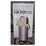 Stainless Steel Air Pot Coffee Carafe 102oz