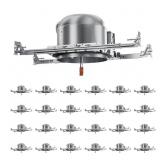 Anyhome 24pk 6 Recessed Light Housing IC Rated