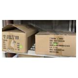 Assorted Lot, Box of Metal Light Bulb Covers