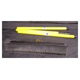 Floor Brush w Yellow Poles