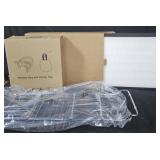 Group of items: dining tray w/ storage bag, metal