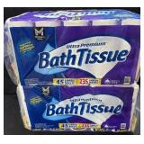 2- 45ct. Bags of Ultra Premium Bath Tissue Rolls