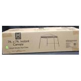 Instant Canopy 7x7' green smoke