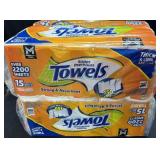 2- 15ct. Bags of Super Premium Paper Towel Rolls