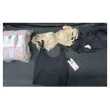 Womenï¿½s size S Cozy Knit Robe. 8 bras. 1 tank top