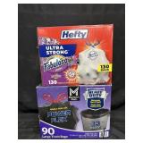 130ct. Box of Hefty Ultra Strong Fabuloso Tall