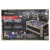 Atomic 4-in-1 Swivel Table. Table tennis, air