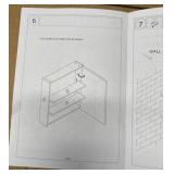 Wall Mounted Cabinet as is, not checked for