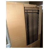 ULine Black Wire Shelving, 60ï¿½ x 18ï¿½, 2 Shelves