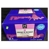 100ct. Box of French Roast Single Serve Cups (Jan