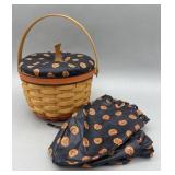 Small Pumpkin Basket Combo w Liner, Protector &