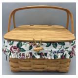 Cake Basket w Liner, Protector & Riser -