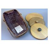 Yuletide Traditions Basket w Liner & Protector