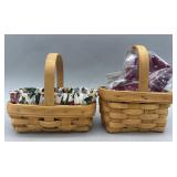 2 Horizon of Hope Baskets - Longaberger w Liners