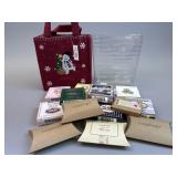 Longaberger Homestead Felt Bag, Plastic Protector