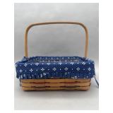 Pie Basket w Handle, Liner & Protector - 1994