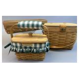 Purse, Dresden Tour & Bread Baskets w 2 Liners, 2