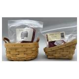 2 Booking Baskets - Saffron & Cilantro Both w