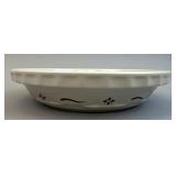 Pie Plate Red - Longaberger USA Pottery