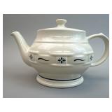 Tea Pot w Lid - Blue USA Longaberger Pottery