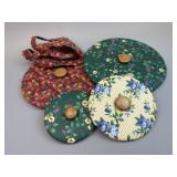 Small, Medium & Large Fruit Basket Lids & Fall