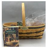 Hospitality Basket w 2 Protectors, Card, Handle &