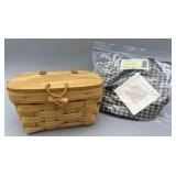 Kiddie Purse w Protector & Khaki Check Tote Bag