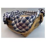 Cake Basket w Liner, Protector & Riser -