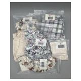 6 Assorted Fabric Accessories- Longaberger Garter