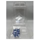 5 Longaberger Plastic Protectors & 1 Liner