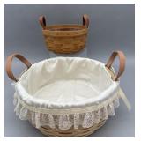 Unstained Darning & WB Little Baskets -