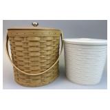 Ice Bucket & Insulated Protector - Longaberger