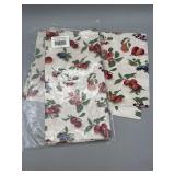 Fruit Medley Valance 18ï¿½ x 72ï¿½ &  2 Fabric