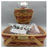 Jingle Bell & Holiday Cheer Baskets w 3