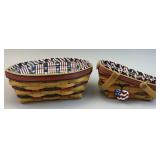 2 All American Basket Combos w Liners, Protectors