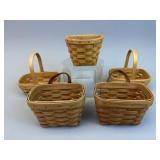 5 Booking Baskets - Longaberger BASKETS ONLY
