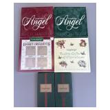 Longaberger Pewter Ornaments - Christmas Angels,