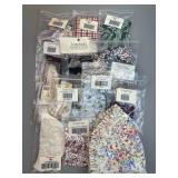 13 Fabric Accessories - Longaberger Liners,