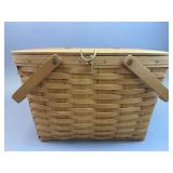 Large Picnic Basket w Riser Only - Longaberger