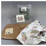 4 Asst Accessories for Lg Desktop Basket & Vanity