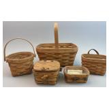 5 Baskets w 3 Protectors - Business Card, Spring,