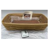 Bread Basket w Protector & Warm Brick -