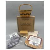 J.W. Miniature Cake Basket Combo - Longaberger