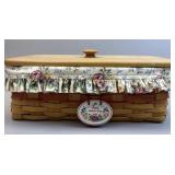 Mothers Day Vanity Basket Combo w Liner, Tie On,