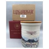 Homestead 2 Qt Crock w Seal Tight Lid & Both