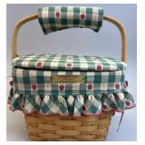 1993 Dresden Basket w Lid, Liner, Protector &