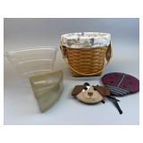 Measuring Basket w Liner & Protector & Asst