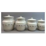 4 Pc Canister Set - 6, 7, 8, & 9 inch plus Sealed